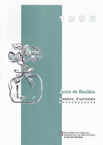 Kniha Memòria d'activitats 1996. Junta de Residus 