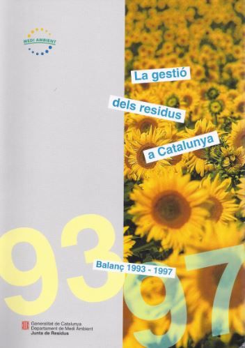 Kniha gestió dels residus a Catalunya. Balanç 1993-1997/La 
