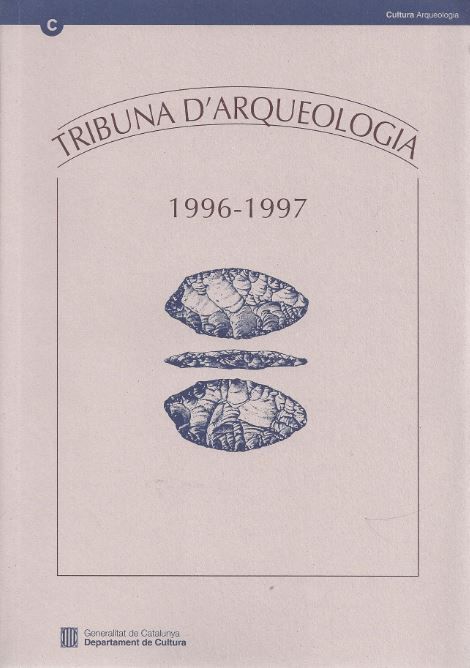 Carte TRIBUNA D'ARQUEOLOGIA, 1996-1997 