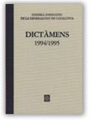 Kniha DICTAMENS 1994-1995 