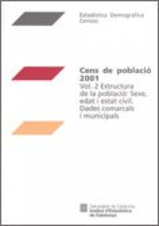 Carte CENS DE POBLACIO 2001 VOL.2 