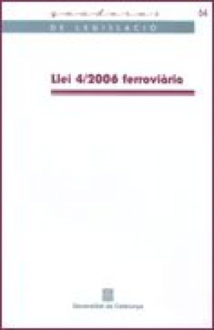 Kniha LLEI 4/2006 FERROVIARIA QL-64 