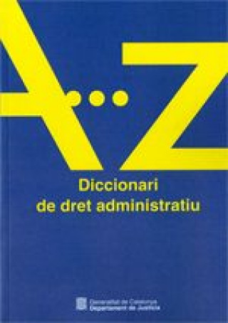 Carte Diccionari de dret administratiu 