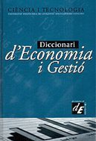 Knjiga Diccionari d'economia i gestió Enciclopèdia Catalana