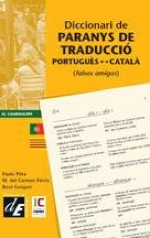 Kniha Diccionari de paranys de traducció portuguès-català Férriz