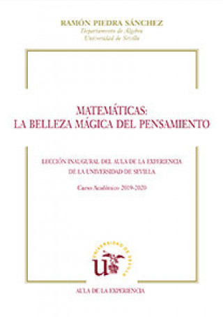 Kniha Matemáticas: la belleza mágica del pensamiento Piedra Sánchez
