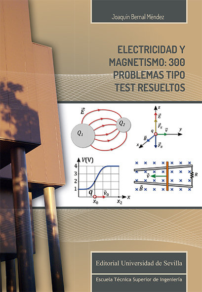 Kniha Electricidad y magnetismo: 300 problemas tipo test resueltos BERNAL MENDEZ