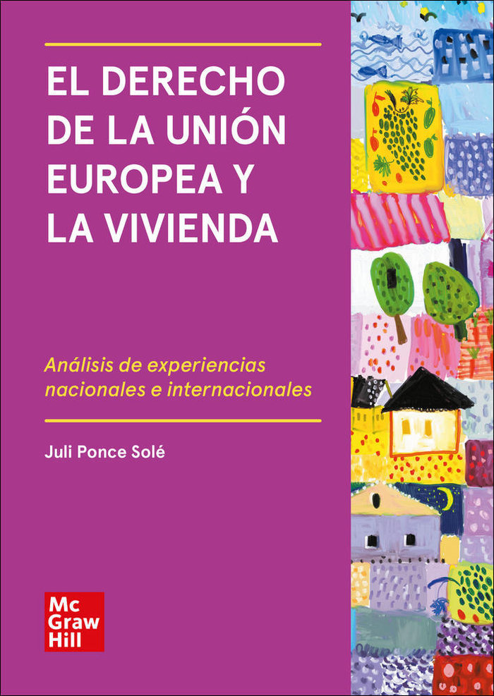 Könyv El derecho de la Union Europea y la vivienda (POD) Ponce Solé