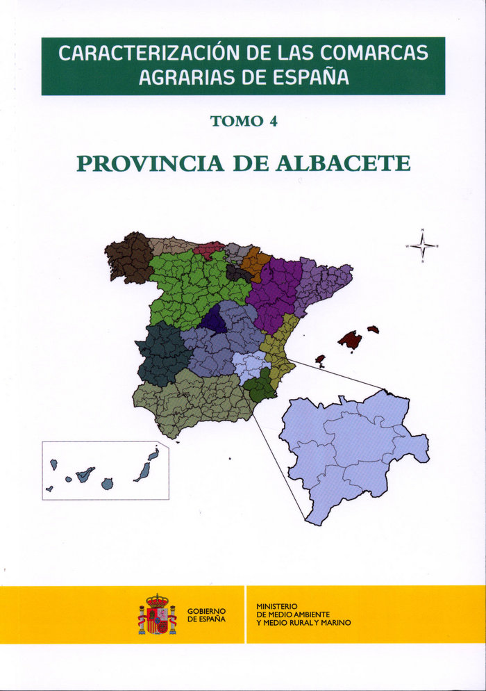 Kniha Caracterización de las comarcas agrarias de España. Tomo 4 