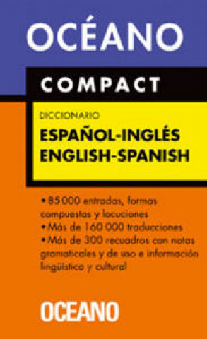Kniha Océano Compact Diccionario Español - Inglés / English - Spanish 