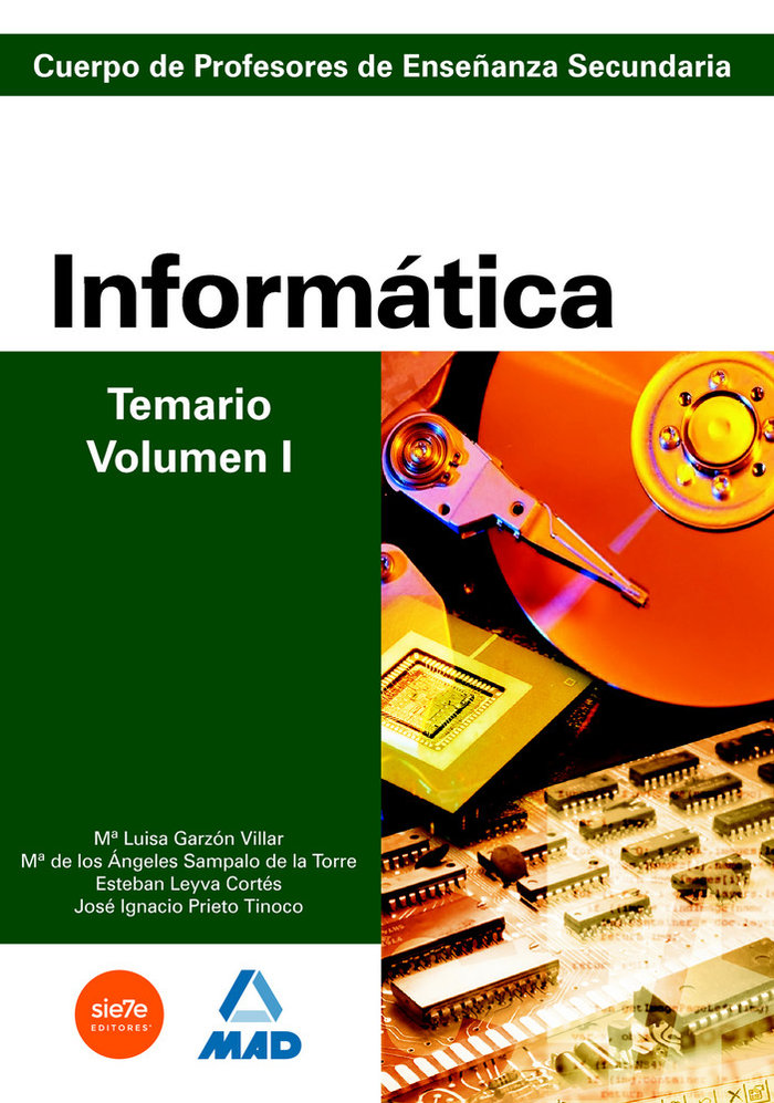 Kniha Cuerpo de profesores de enseñanza secundaria. Informática. Temario. Volumen i Garzon Villar