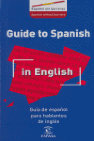 Kniha Gu­a de español para hablantes de inglés ESPASA