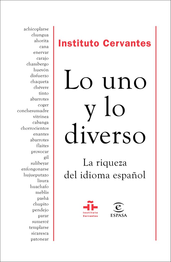 Könyv Lo uno y lo diverso Instituto Cervantes