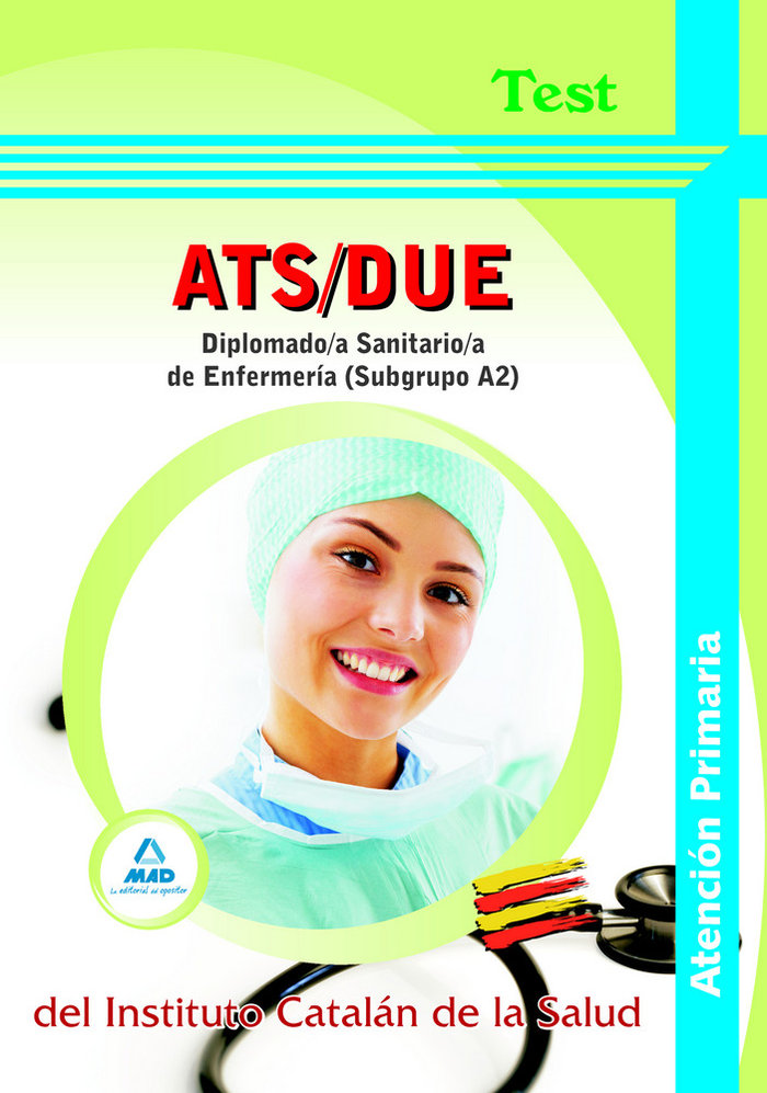 Kniha Diplomado/a sanitario/a de enfermería de atención primaria (subgrupo a2) del instituto catalán de la Editorial Mad