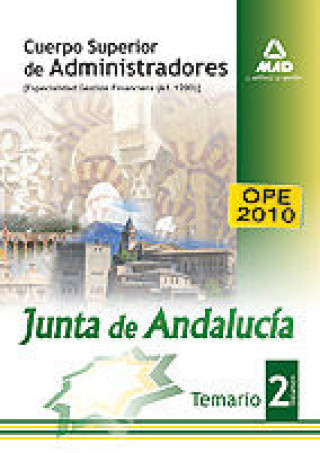 Kniha Cuerpo superior de administradores [especialidad gestión financiera (a1 1200)] de la junta de andalu Martinez Del Fresno