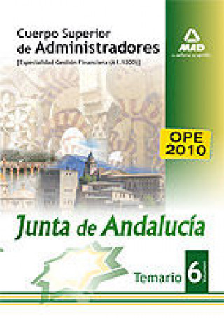 Kniha Cuerpo superior de administradores [especialidad gestión financiera (a1 1200)] de la junta de andalu Desongles Corrales