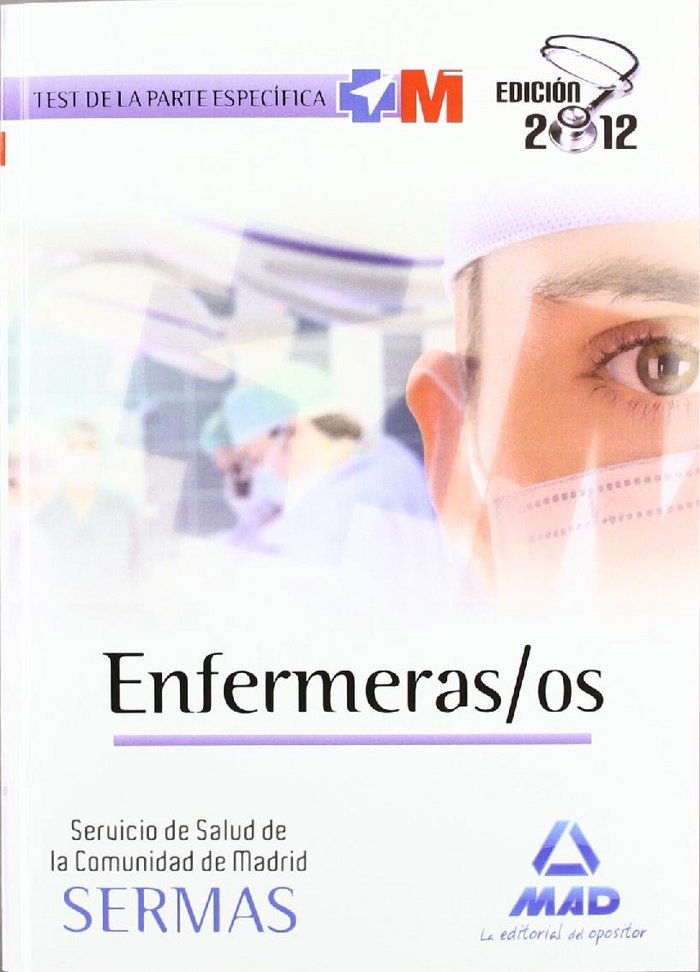 Книга ENFERMERAS-OS SERVICIO MADRILEÑO DE SALUD CABALLERO OLIVER