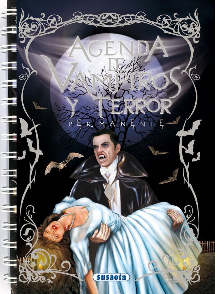 Книга Agenda escolar permanente - Vampiros y terror Equipo Susaeta