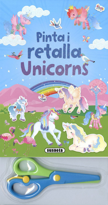 Kniha Pinta i retalla unicorns Susaeta