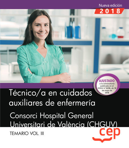 Knjiga Técnico/a en cuidados auxiliares de enfermería. Consorci Hospital General Universitari de València ( 