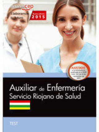 Kniha Auxiliar de Enfermería. Servicio Riojano de Salud. Test. 