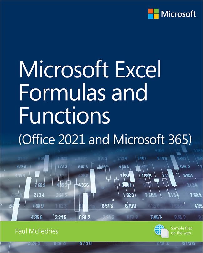 Kniha Microsoft Excel Formulas and Functions (Office 2021 and Microsoft 365) Paul McFedries