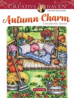 Carte Creative Haven Autumn Charm Coloring Book Teresa Goodridge