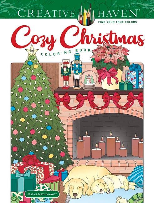 Kniha Creative Haven Cozy Christmas Coloring Book JESSIC MAZURKIEWICZ