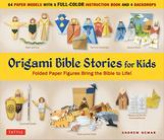 Kniha Origami Bible Stories for Kids Kit Andrew Dewar