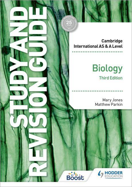 Carte Cambridge International AS/A Level Biology Study and Revision Guide Third Edition Mary Jones