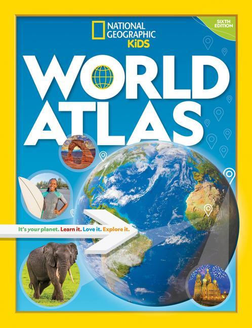 Kniha World Atlas National Geographic Kids