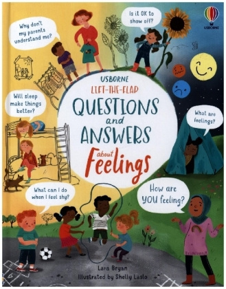 Книга Lift-the-Flap Questions and Answers About Feelings LARA BRYAN