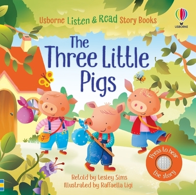 Könyv Listen and Read: The Three Little Pigs LESLEY SIMS