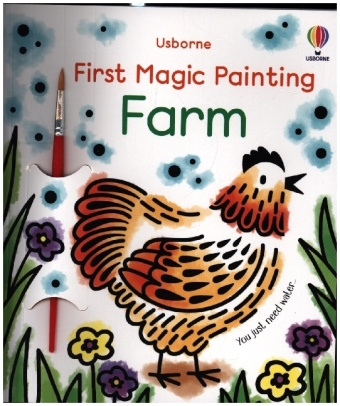 Książka First Magic Painting Farm ABIGAIL WHEATLEY