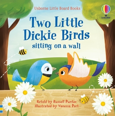 Book Two little dickie birds sitting on a wall RUSSELL PUNTER