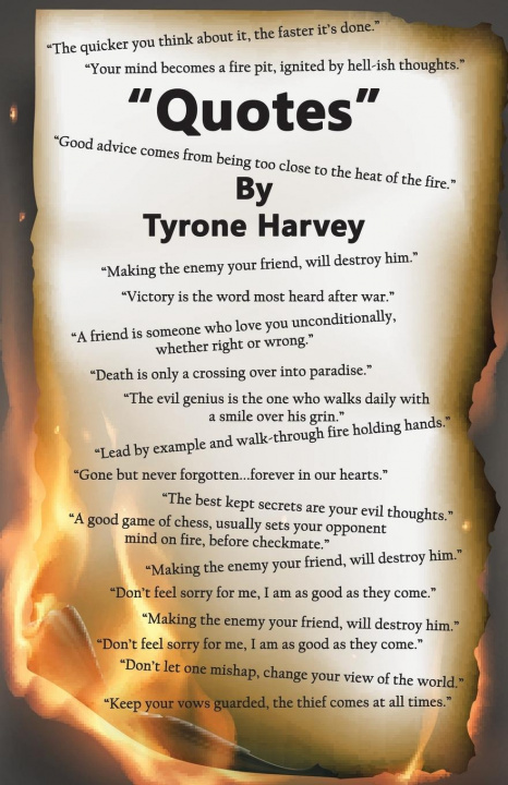 Knjiga Quotes TYRONE HARVEY