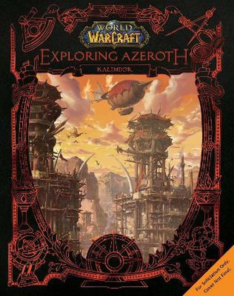 Carte World of Warcraft: Exploring Azeroth - Kalimdor Blizzard Entertainment
