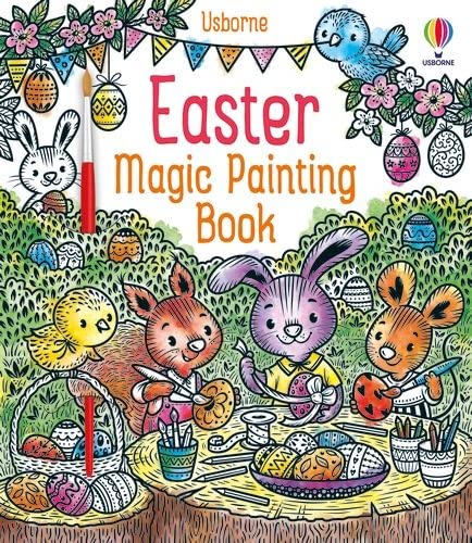Kniha Easter Magic Painting Book Elzbieta Jarzabekl