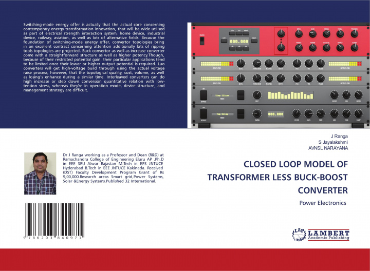 Kniha Closed Loop Model of Transformer Less Buck-Boost Converter J RANGA