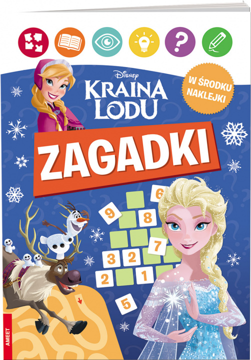 Книга Kraina lodu Zagadki ZAG-9101 Opracowania Zbiorowe