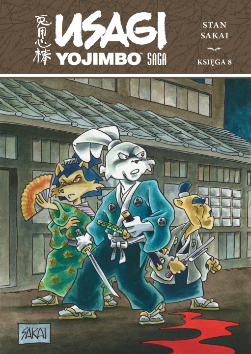 Knjiga Usagi Yojimbo. Saga. Księga 8 Stan Sakai