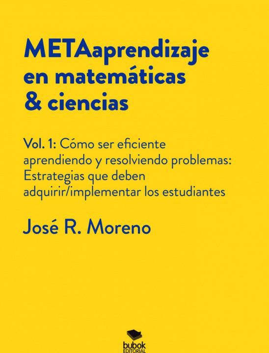 Carte METAaprendizaje en matemáticas - ciencias. Vol.1 Moreno