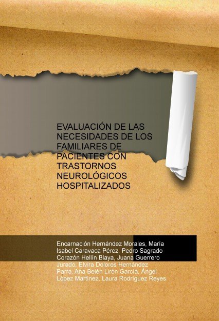 Kniha EVALUACIÓN DE LAS NECESIDADES DE LOS FAMILIARES DE PACIENTES CON TRASTORNOS NEUROLÓGICOS HOSPITALIZA Morales Hernández
