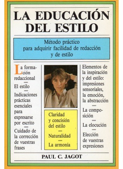Boek 405. LA EDUCACION DEL ESTILO. RCA. JAGOT