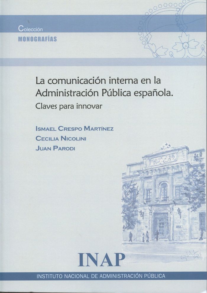 Kniha Comunicación interna en la Administración Pública Española Crespo Martínez