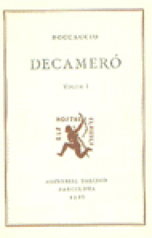 Kniha DECAMERO. (T.1) BOCCACCIO
