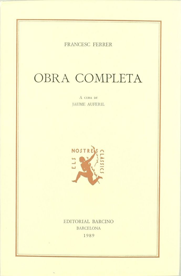Knjiga Obra completa 