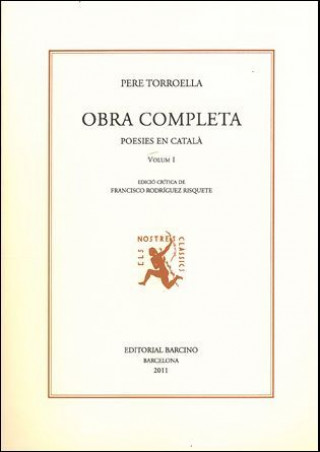 Knjiga OBRA COMPLETA VOL.I POESIES CAT. TORROELLA