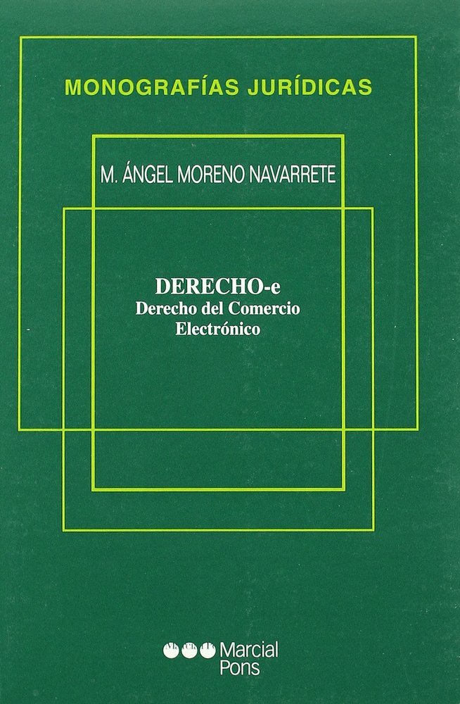Knjiga DERECHO-E MORENO NAVARRETE