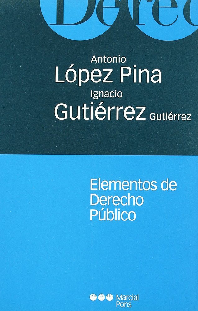 Buch ELEMENTOS DE DERECHO PUBLICO LOPEZ PINA